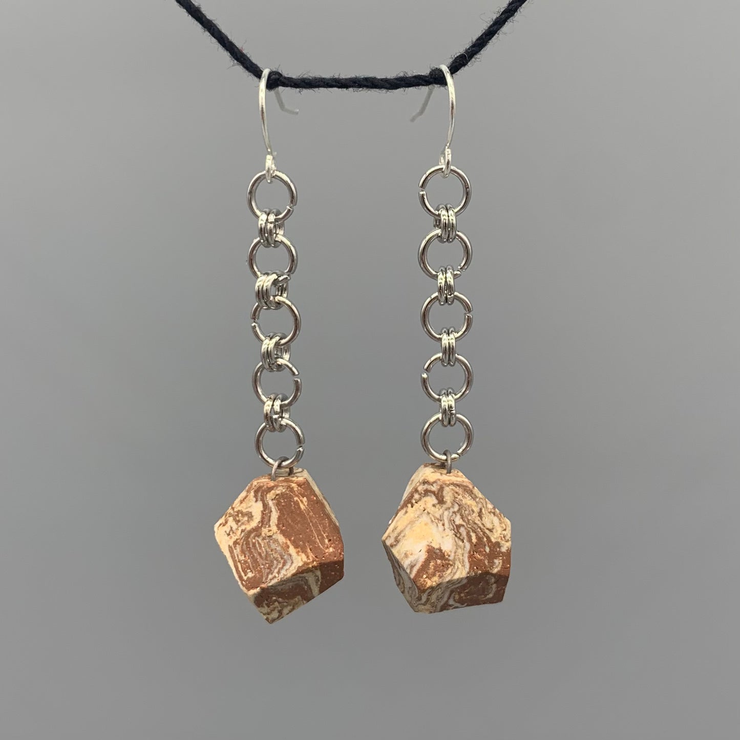 Long Beach Rock Earrings