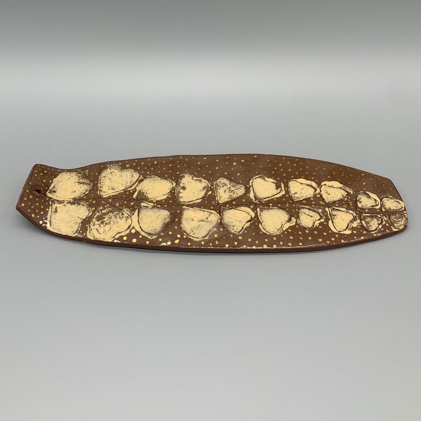 Eucalyptus with Gold Incense Holder