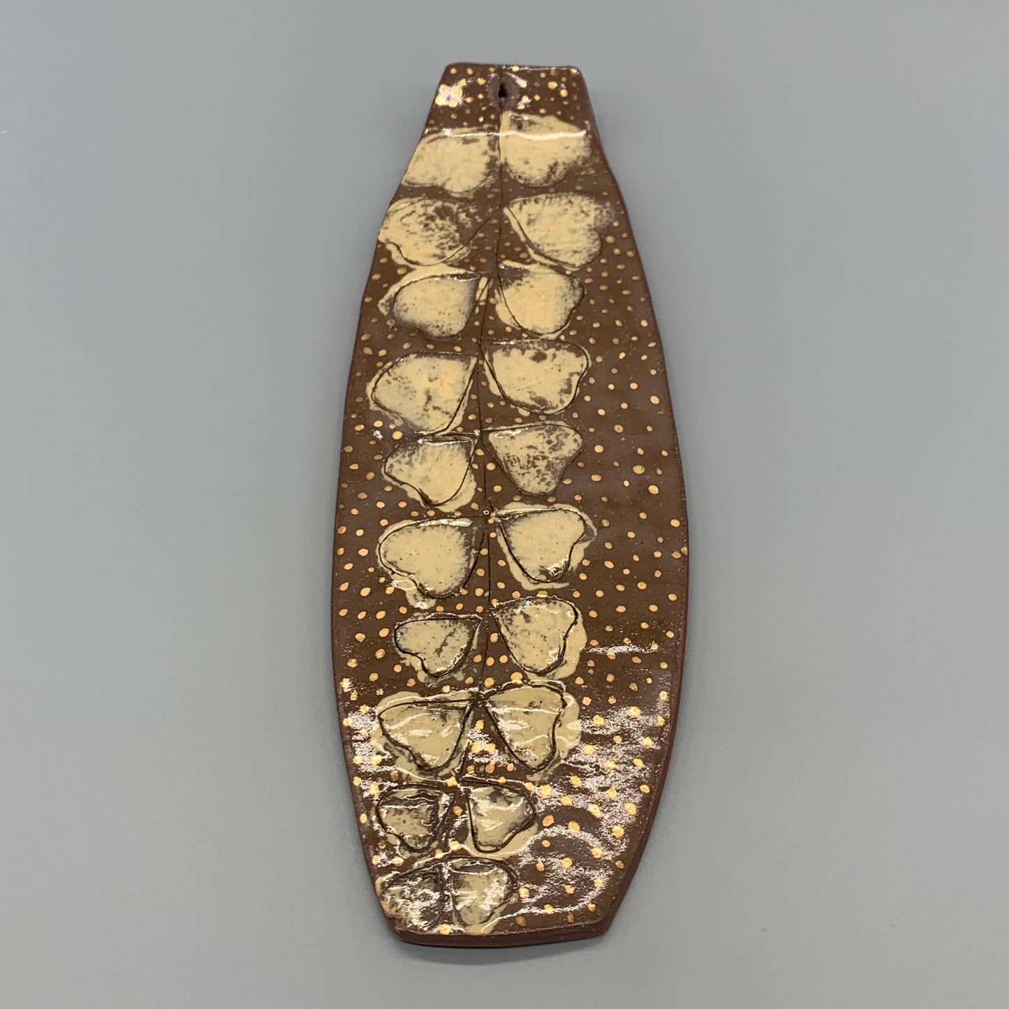 Eucalyptus with Gold Incense Holder